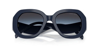 Giorgio Armani Ar 8248 Women Blue Round Sunglasses