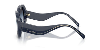 Giorgio Armani Ar 8248 Women Blue Round Sunglasses
