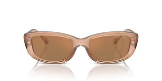Michael Kors Asheville Mk 2210u Women Brown Squared Sunglasses