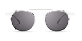 Dita ASH-CLIP unisex Silver Round Sunglasses