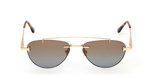 Tom Ford ASTOR-02 FT1356 unisex Gold Pilot Sunglasses