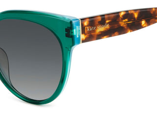 Kate Spade AUBRIELLA/G/S women Green Cat Eye Sunglasses