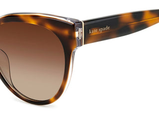Kate Spade AUBRIELLA/G/S women Havana Cat Eye Sunglasses