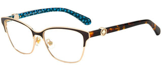 Kate Spade AUDRINA/G women Brown Geometric Eyeglasses