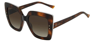 Jimmy Choo AURI/G/S women Havana Squared Sunglasses