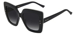 Jimmy Choo AURI/G/S women Black Squared Sunglasses