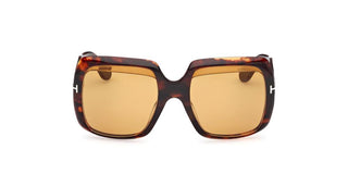 Tom Ford AURORA FT1194 women Havana Geometric Sunglasses