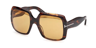 Tom Ford AURORA FT1194 women Havana Geometric Sunglasses
