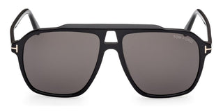 Tom Ford Autari Ft1209 Unisex Black Pilot Sunglasses