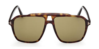 Tom Ford Autari Ft1209 Unisex Havana Pilot Sunglasses
