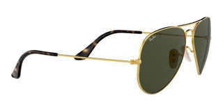 Ray-Ban AVIATOR HAVANA COLLECTION RB 3025 unisex Gold Visor Sunglasses