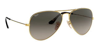 Ray-Ban AVIATOR HAVANA COLLECTION RB 3025 unisex Gold Visor Sunglasses