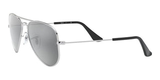 Ray-Ban AVIATOR JUNIOR RJ 9506S children Silver Pilot Sunglasses