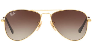 Ray-Ban AVIATOR JUNIOR RJ 9506S children Gold Pilot Sunglasses