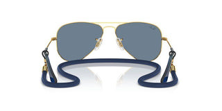 Ray-Ban AVIATOR JUNIOR RJ 9506S unisex Gold Pilot Sunglasses