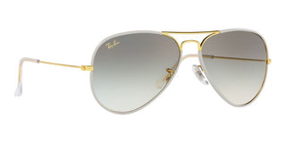 Ray-Ban AVIATOR LARGE METAL RB 3025JM unisex Grey Pilot Sunglasses