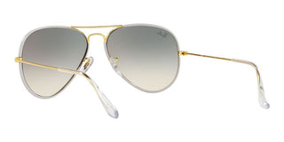 Ray-Ban AVIATOR LARGE METAL RB 3025JM unisex Grey Pilot Sunglasses