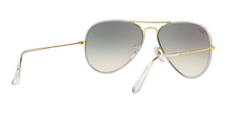 Ray-Ban AVIATOR LARGE METAL RB 3025JM unisex Grey Pilot Sunglasses