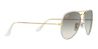 Ray-Ban AVIATOR LARGE METAL RB 3025JM unisex Grey Pilot Sunglasses