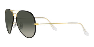 Ray-Ban AVIATOR LARGE METAL RB 3025JM unisex Black Pilot Sunglasses