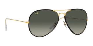 Ray-Ban AVIATOR LARGE METAL RB 3025JM unisex Black Pilot Sunglasses