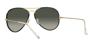 Ray-Ban AVIATOR LARGE METAL RB 3025JM unisex Black Pilot Sunglasses
