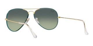 Ray-Ban AVIATOR LARGE METAL RB 3025JM unisex Green Pilot Sunglasses
