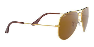 Ray-Ban AVIATOR LARGE METAL RB 3025 unisex Gold Pilot Sunglasses