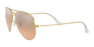 Ray-Ban AVIATOR LARGE METAL RB 3025 unisex Gold Pilot Sunglasses