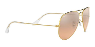 Ray-Ban AVIATOR LARGE METAL RB 3025 unisex Gold Pilot Sunglasses