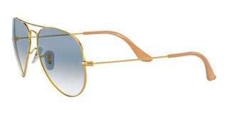 Ray-Ban AVIATOR LARGE METAL RB 3025 unisex Gold Pilot Sunglasses