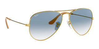 Ray-Ban AVIATOR LARGE METAL RB 3025 unisex Gold Pilot Sunglasses