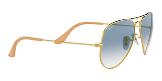 Ray-Ban AVIATOR LARGE METAL RB 3025 unisex Gold Pilot Sunglasses