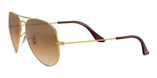 Ray-Ban AVIATOR LARGE METAL RB 3025 unisex Gold Pilot Sunglasses