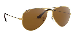 Ray-Ban AVIATOR LARGE METAL RB 3025 unisex Gold Pilot Sunglasses