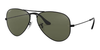 Ray-Ban AVIATOR LARGE METAL RB 3025 unisex Black Pilot Sunglasses