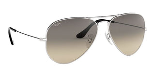 Ray-Ban AVIATOR LARGE METAL RB 3025 unisex Silver Pilot Sunglasses