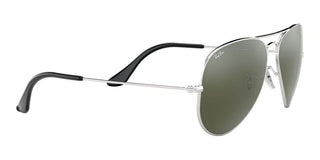 Ray-Ban AVIATOR LARGE METAL RB 3025 unisex Silver Pilot Sunglasses