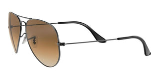 Ray-Ban AVIATOR LARGE METAL RB 3025 unisex Ruthenium Pilot Sunglasses