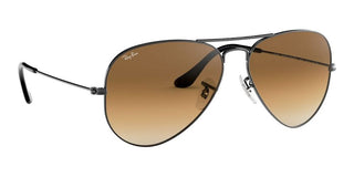 Ray-Ban AVIATOR LARGE METAL RB 3025 unisex Ruthenium Pilot Sunglasses