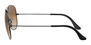 Ray-Ban AVIATOR LARGE METAL RB 3025 unisex Ruthenium Pilot Sunglasses
