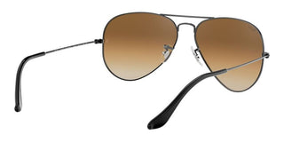 Ray-Ban AVIATOR LARGE METAL RB 3025 unisex Ruthenium Pilot Sunglasses