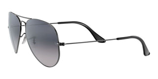Ray-Ban AVIATOR LARGE METAL RB 3025 unisex Ruthenium Pilot Sunglasses