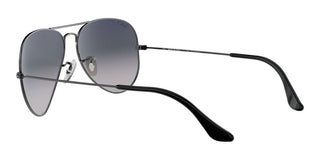 Ray-Ban AVIATOR LARGE METAL RB 3025 unisex Ruthenium Pilot Sunglasses