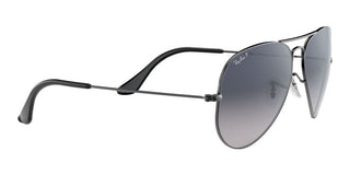 Ray-Ban AVIATOR LARGE METAL RB 3025 unisex Ruthenium Pilot Sunglasses