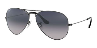 Ray-Ban AVIATOR LARGE METAL RB 3025 unisex Ruthenium Pilot Sunglasses