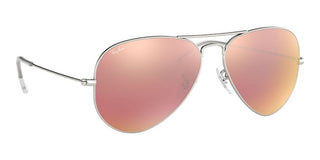Ray-Ban AVIATOR LARGE METAL RB 3025 unisex Silver Pilot Sunglasses