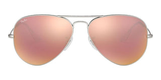 Ray-Ban AVIATOR LARGE METAL RB 3025 unisex Silver Pilot Sunglasses