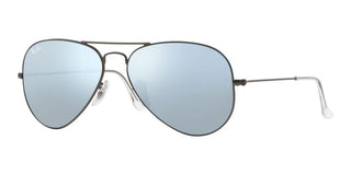 Ray-Ban AVIATOR LARGE METAL RB 3025 unisex Ruthenium Pilot Sunglasses