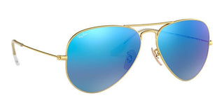 Ray-Ban AVIATOR LARGE METAL RB 3025 unisex Gold Pilot Sunglasses